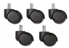Option Set of 5 Casters for Lab Stool
