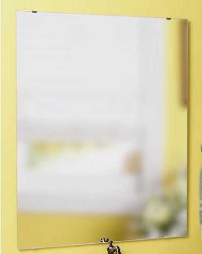 Project Source 30-in W x 40-in H Polished Frameless Wall Mirror