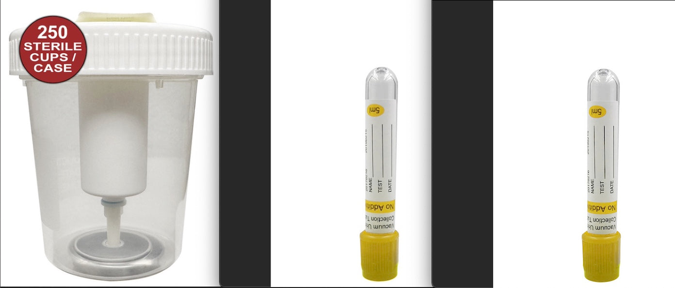 Confirmations Shipper Kit - Urine Collection Types x 2 or Oral or Shipping Only