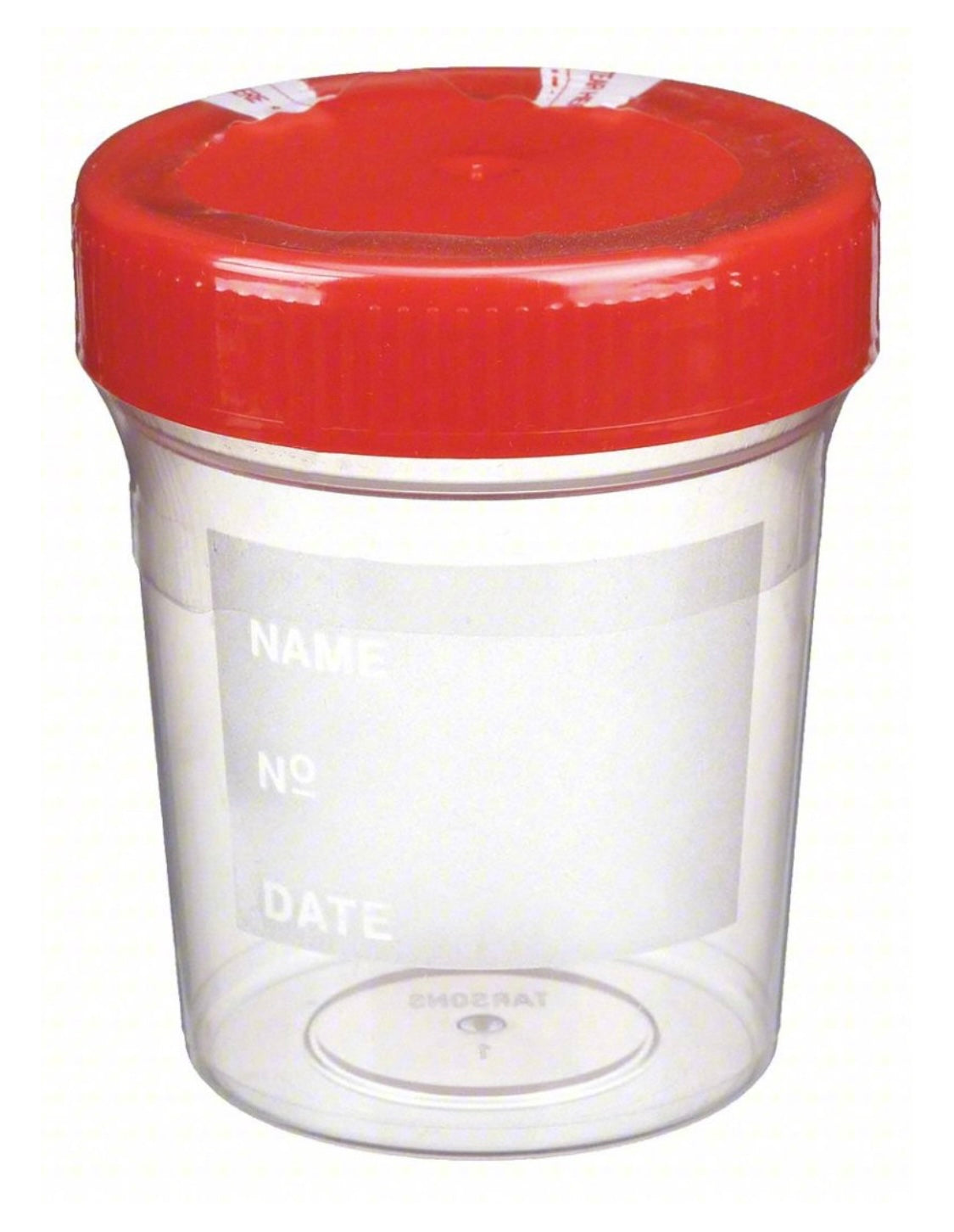 Specimen Cups 3oz, Orange Lid, non sterile (400/case)