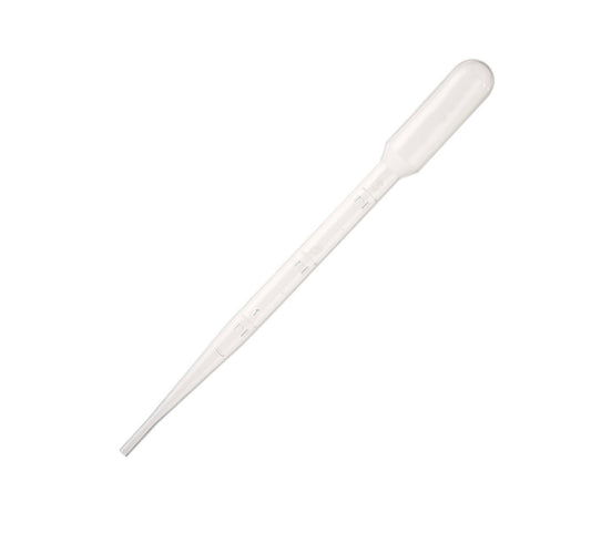 Tanner Scientific® 7mL Transfer Pipets, LDPE, Transparent, 4mL Bulb, Graduated up to 3mL (500/Box)