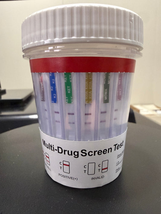 14 Panel Sure Replacement COMING SOON : 15-Panel Sure Digital Cup : AMP, BAR, BUP, BZO, COC, MET, MDMA, MTD, MOP, OXY, THC, ETG, FEN, Nor-FEN; FUO *Requires Sure Digital Cup App, Barcode Printer, and DIMS LIMS account to result digitally.