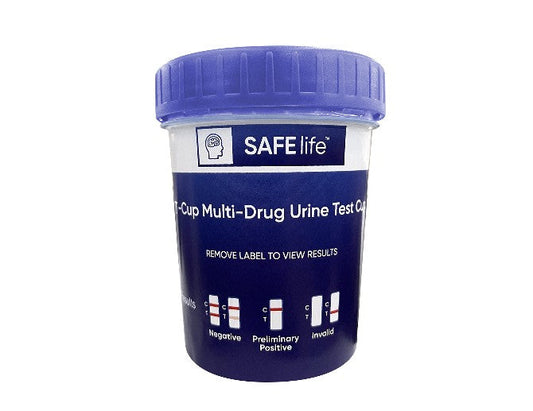 12-Panel C-Cup: AMP, BUP, BZO, COC, mAMP, MDMA, MOP, MTD, OXY, THC, ETG300, FTY, with 3 Validities (CR, SP, pH); CLIA Waived